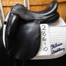 Custom Saddlery Icon Flight Used Dressage Saddle 17.5" M