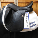 Bates Innova Monoflap Used Dressage Saddle 17.5" Adj.