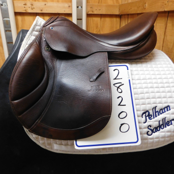 Pelham Saddlery: Stubben Portos Nova Used Close Contact Saddle 18